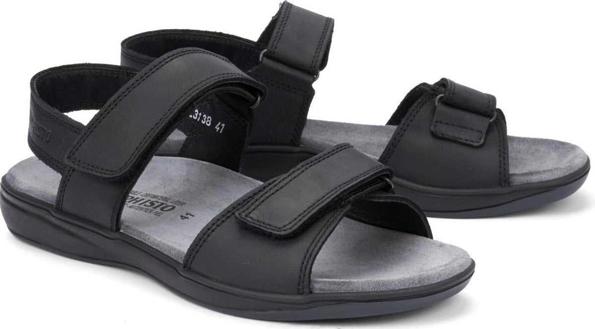 Mephisto SIMON heren sandaal - zwart - 39