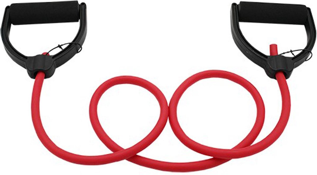 Fitness Tube | 1.2 meter | Rood Light | Weerstandselastiek | Softee