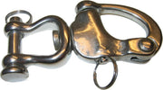 Paniek - Paarden Sluiting - RVS - Groot - 128mm - Paardentrailer - Paardenaanhangwagen - Aanhanger