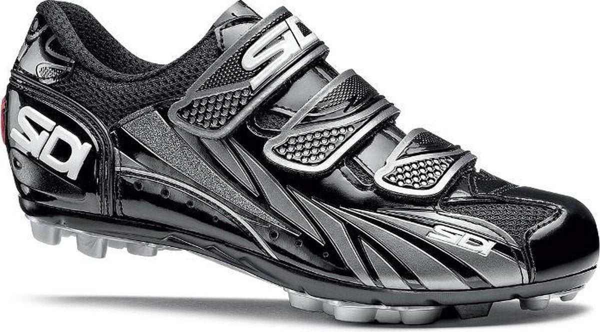 Sidi SUN Mountainbikeschoenen Dames Zwart Zilver - Maat 38.5