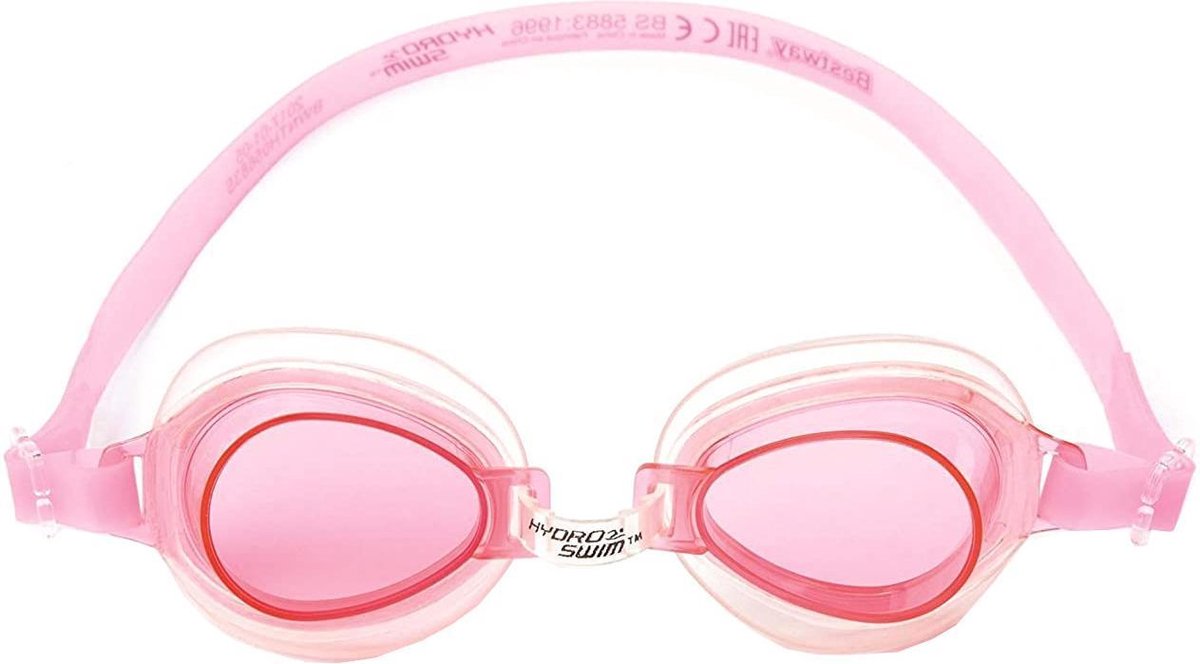 Bestway Zwembril High Style Polycarbonaat Junior 15 Cm Roze