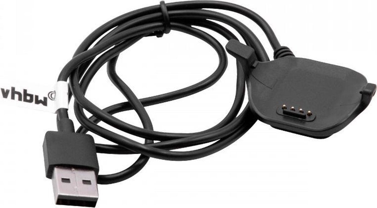 VHBW USB kabel voor Garmin Forerunner 25 Small - 1 meter