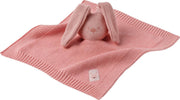 Nattou Konijn Lapidou - Knuffeldoekje - Doudou - Gebreid Katoen - 26 x 26 cm - Roze