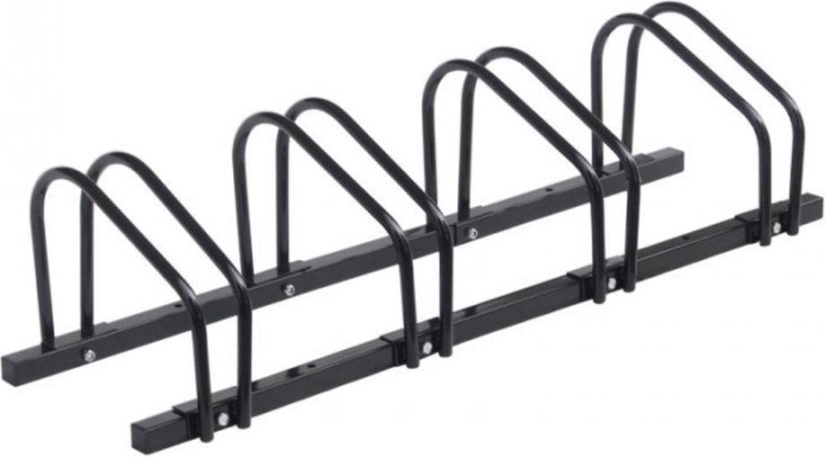 IVOL Fietsenrek 4 fietsen 100 cm PRO - Fietsenstandaard - Fiets standaard - Zwart