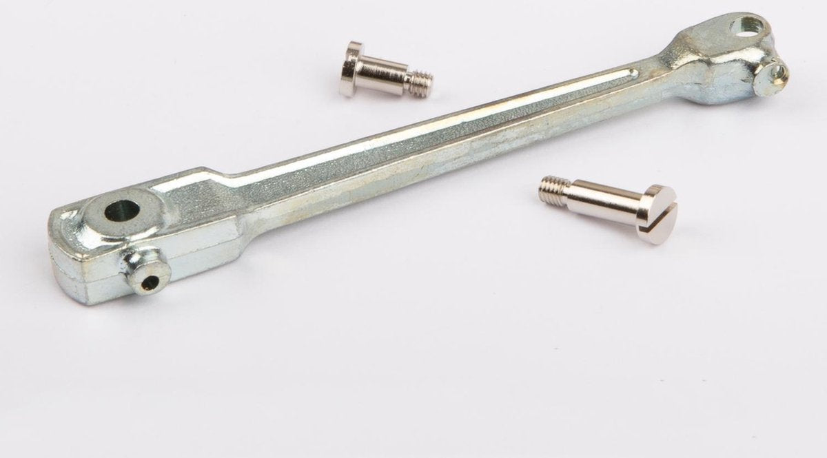 Wilesco - Kolbenpleuelstange Mit Schraube Nickel D16 D18 - WIL01985 - modelbouwsets