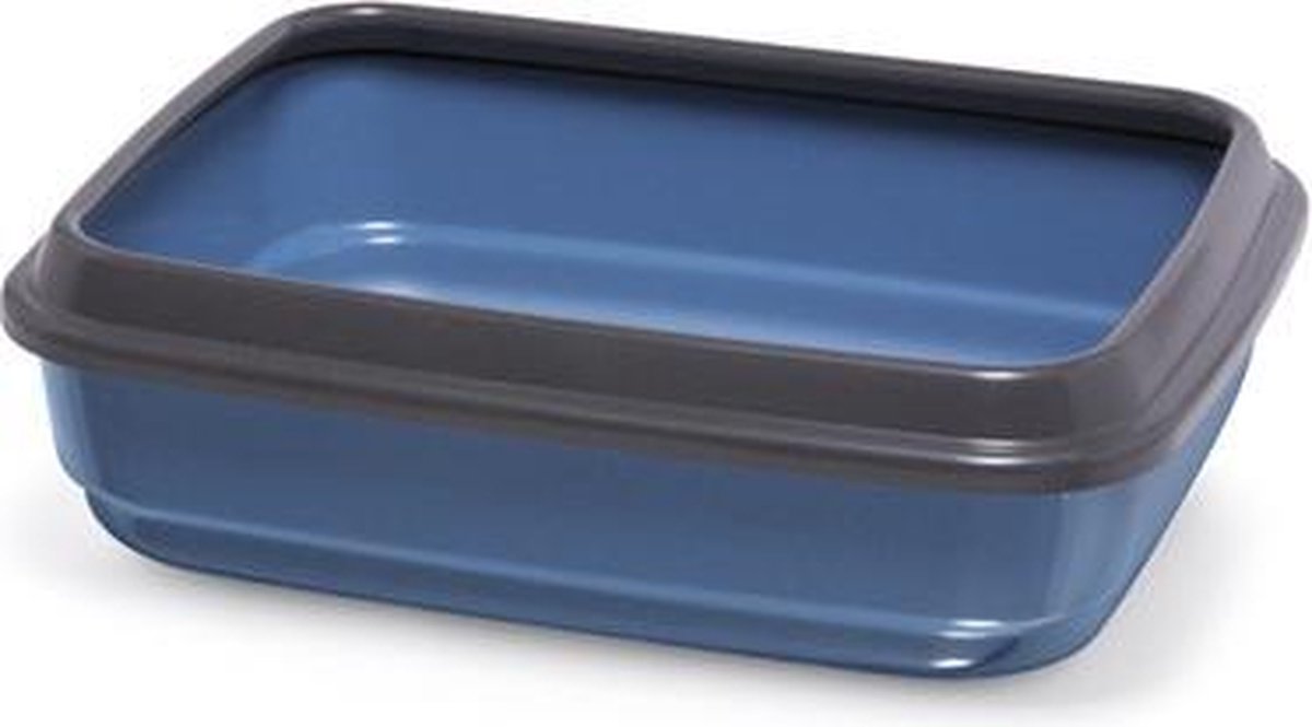 Imac kattenbak jerry 2nd life blauw - 50x40x14