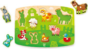 Hape Boerderij Vormenpuzzel