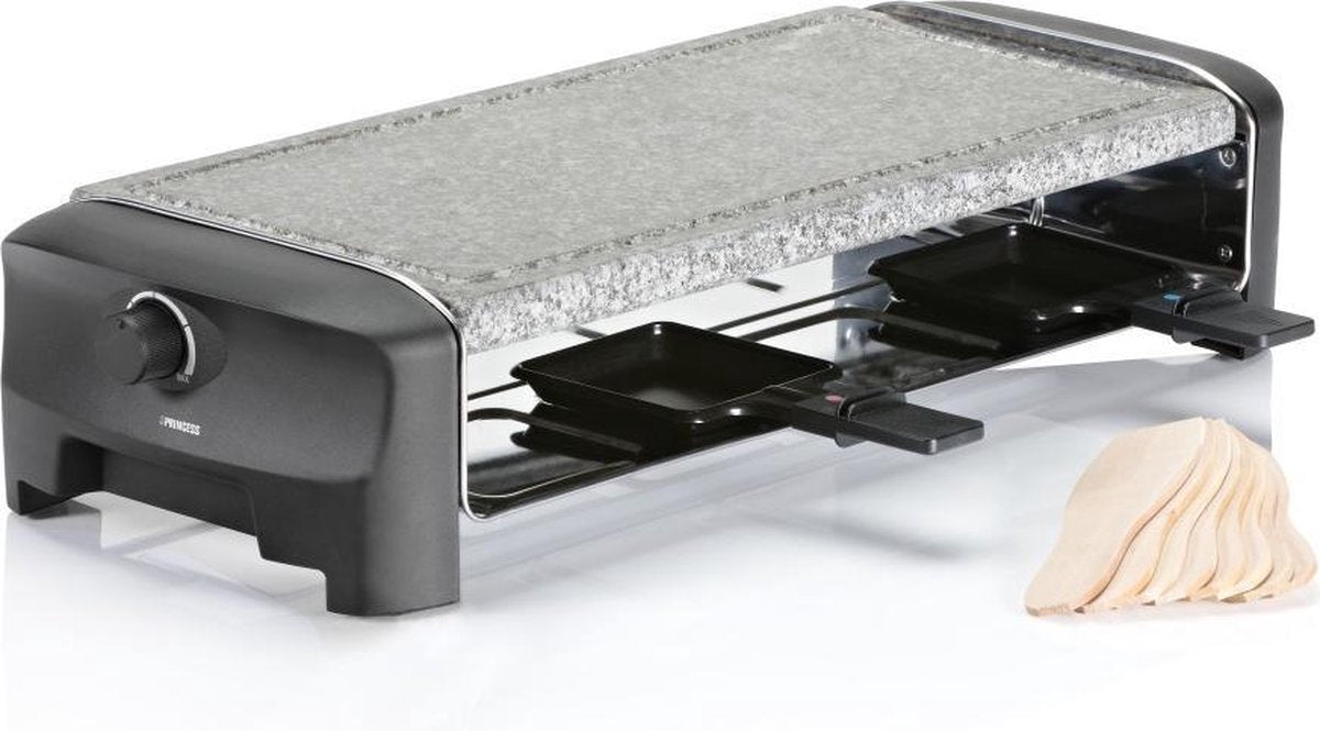 Princess 162830 2in1 8-Persoons Raclette/Steengrill