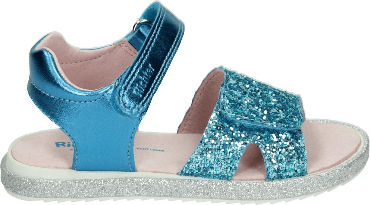 Richter 5300 - Kinderen MeisjesSandalen - Kleur: Blauw - Maat: 32