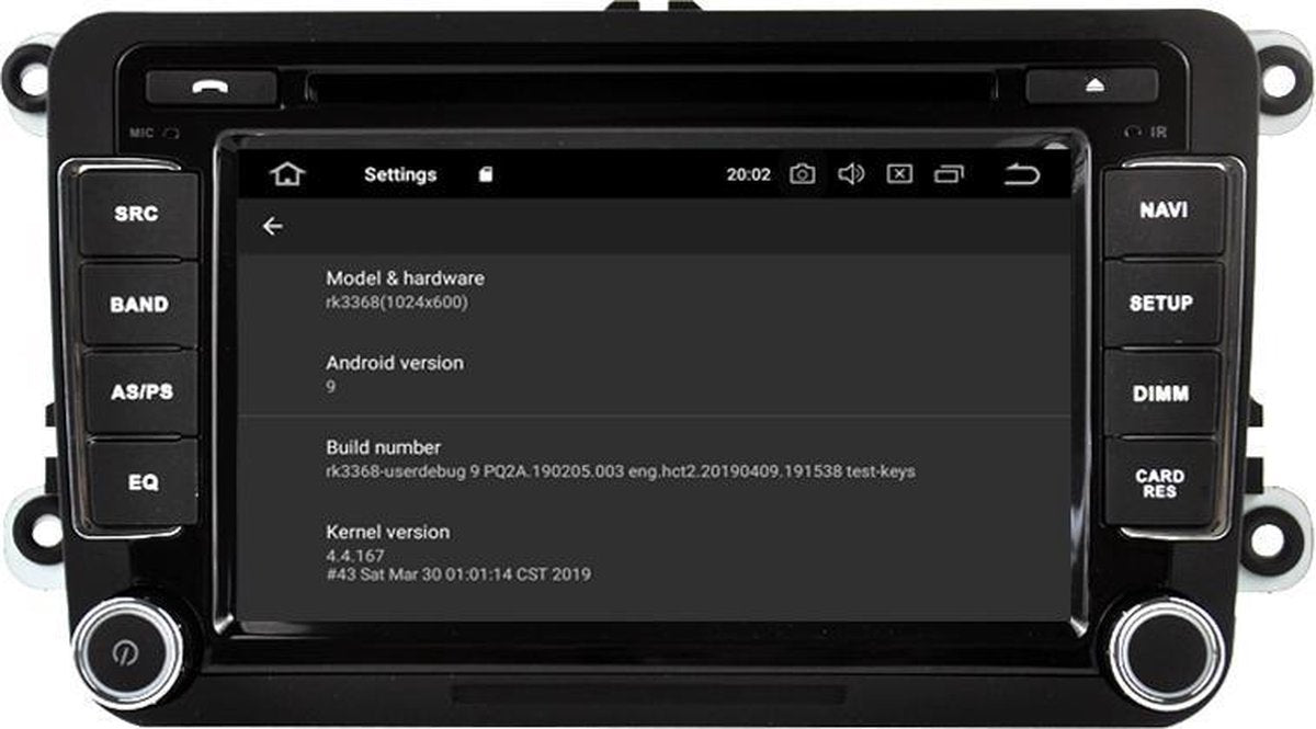 Android 10 navigatie vw golf polo passat caddy dvd carkit usb 64GB apple carplay android auto