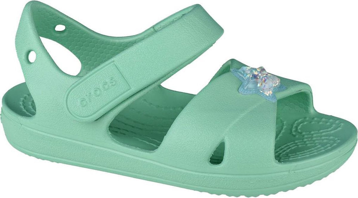 Crocs Classic Cross-Strap Charm Sandal 206947-3U3
