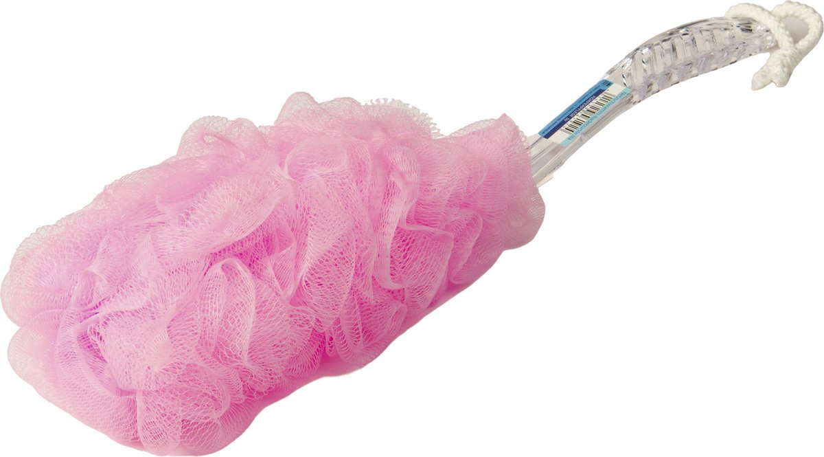 Badborstel Puff - Kunststof - Roze