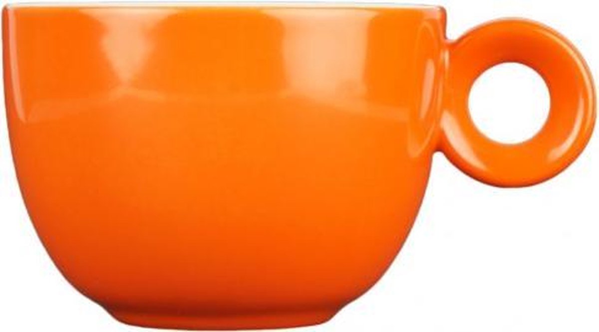 Oranje koffiekopje - 150ml - Mosterdman