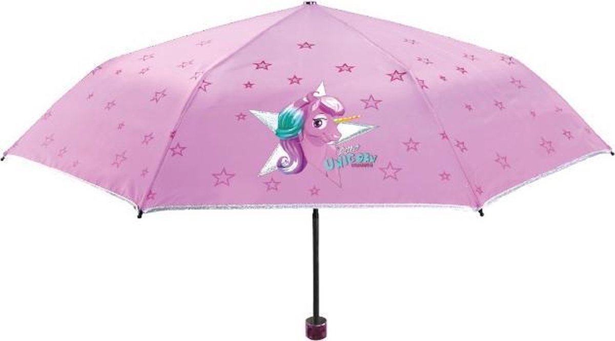 Perletti Kinderparaplu Unicorn Roze 91 Cm
