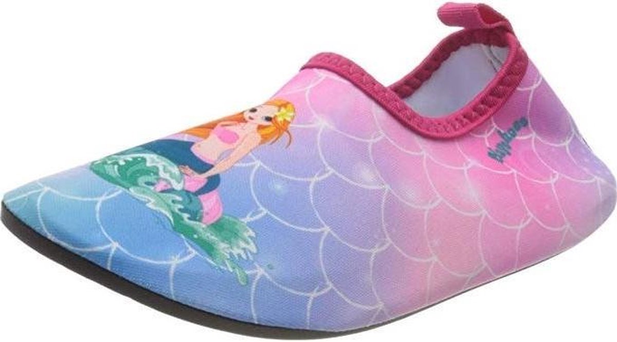 Playshoes - Uv-waterschoenen voor meisjes - Zeemeermin - Roze/Zeemeermin - maat 20-21EU