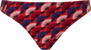 TC WoW - Ten Cate - Bikini Slip African Culture - maat 44 - Paars Rood