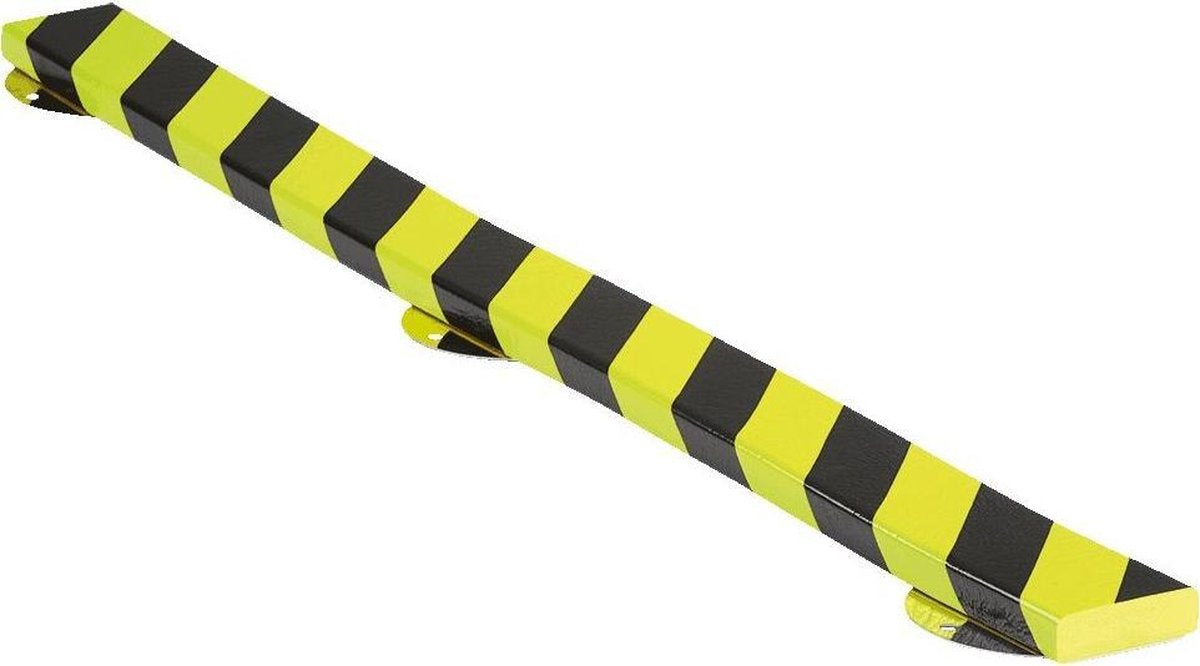 Stootrand vlakbeschermingsprofiel met RVS-onderkant type S lengte 0