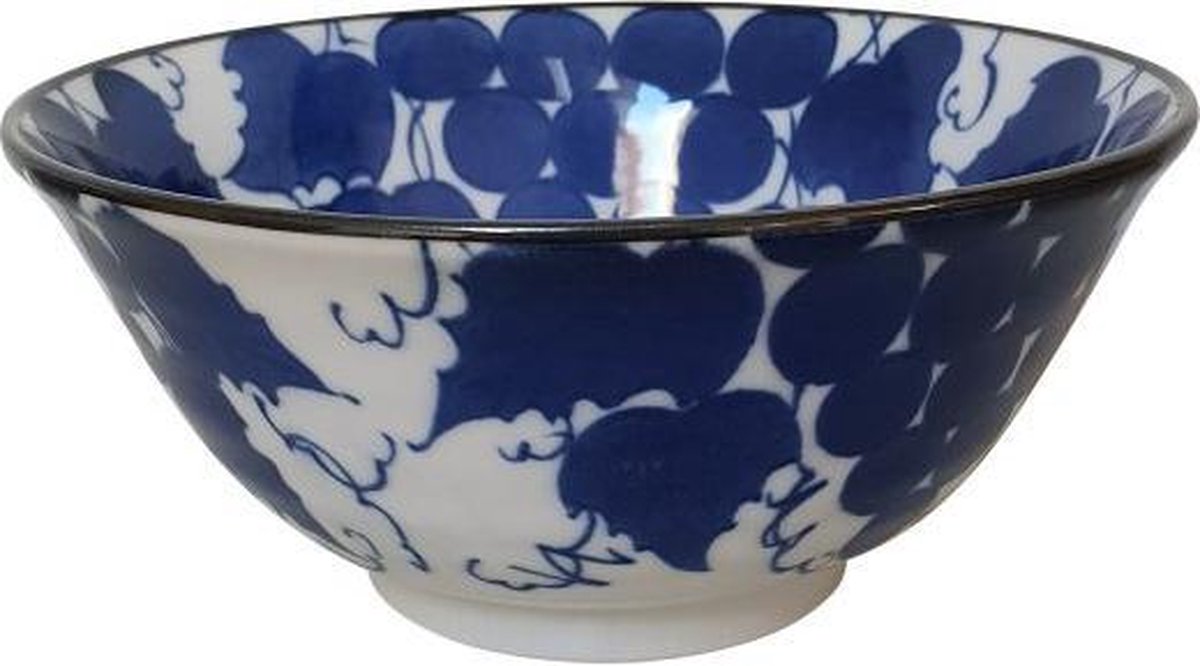 Porselein Japans schaal / dessertschaal H 7 cm Ø 15 cm
