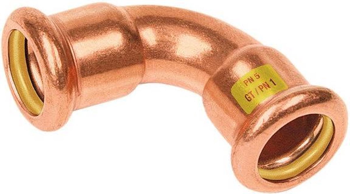 Bonfix PRESS RK GAS bocht 90° 28x28mm gastec