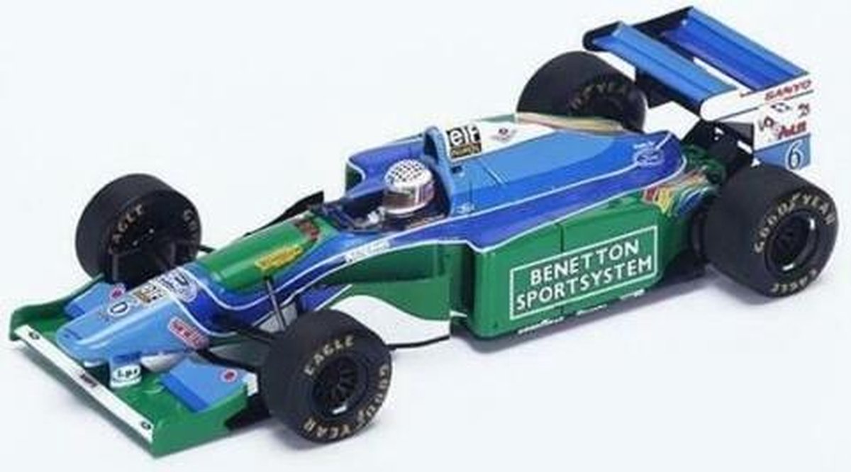 Benetton B194 #6 J.J. Letho 1994 Monaco GP