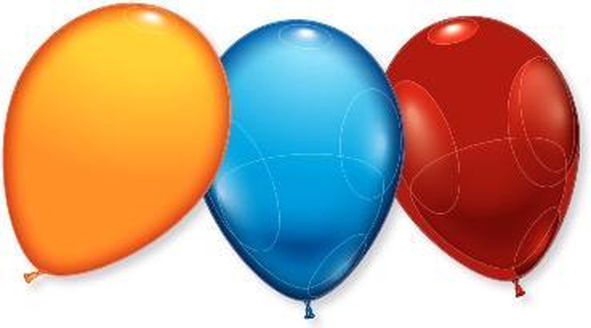 Helium Ballonnen 75cm 15st