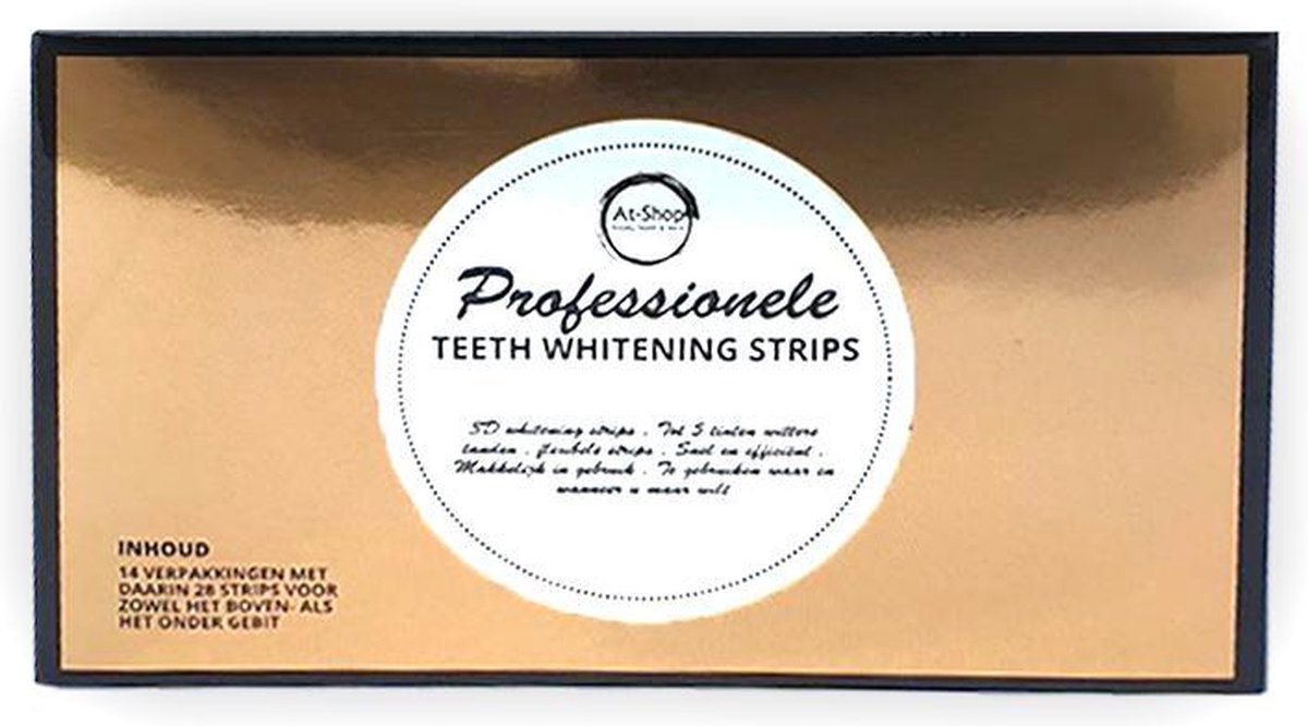 28 Verbeterde Tandenbleek strips - Tanden V erzorging - Tand Bleek - Tanden Blekers - tanden blekenTeeth Whitening Strips & 28 Bleek Strips - Tandenbleek Strips - Zonder Peroxide (0%) – Wittere tanden - Teeth Whitening Strips - Tandenblekers