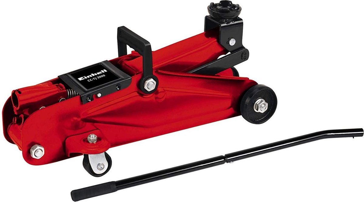 Einhell 2011779 krik met wielen CC-TJ 2000 maximaal draagvermogen 2000 kg