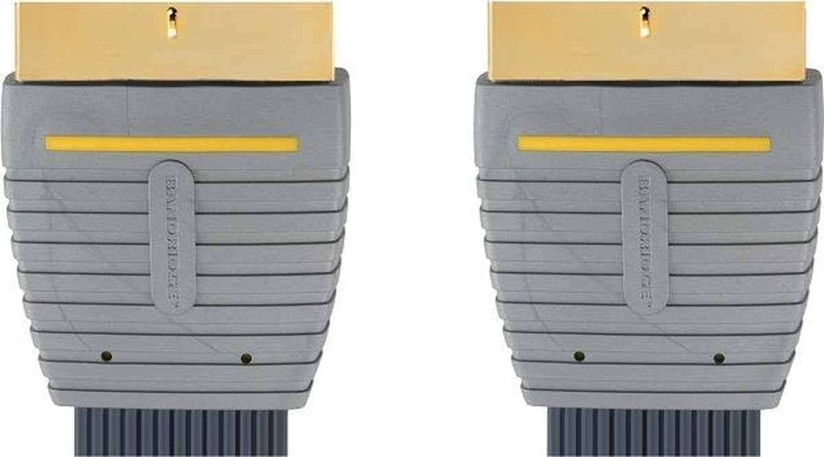 Bandridge SCART KABEL 10 meter (21-pins) Zwart