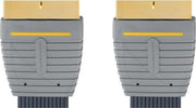 Bandridge SCART KABEL 10 meter (21-pins) Zwart