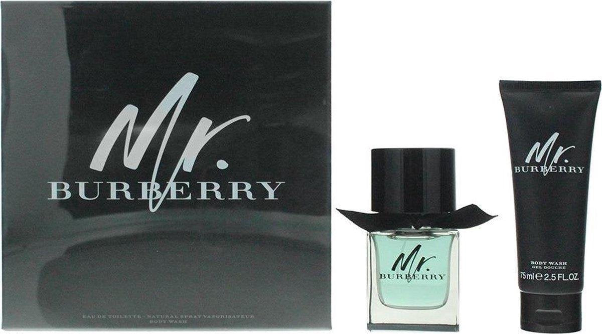 Burberry - Mr Burberry EDT 50 ml + Body wash 75 ml - Giftset