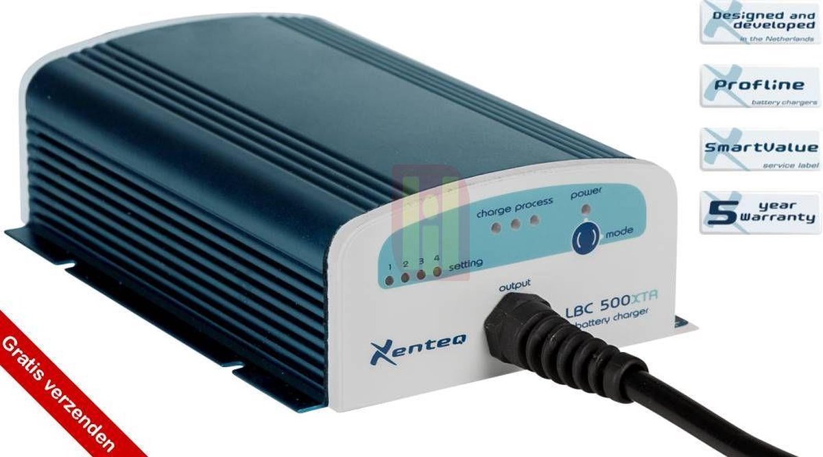 Xenteq LBC acculader 500XTR serie 524XTR