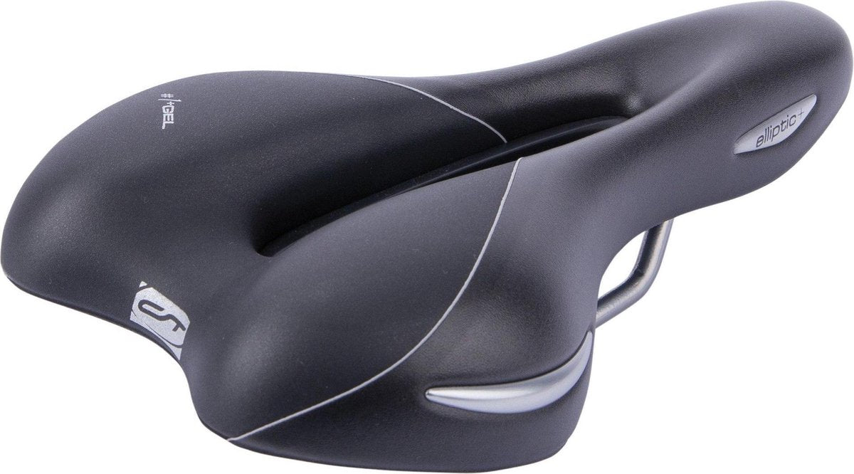 Contec Elliptic+ MTB / Sport Fietszadel Zadel – +Gel – 100% Waterdicht – Unisex