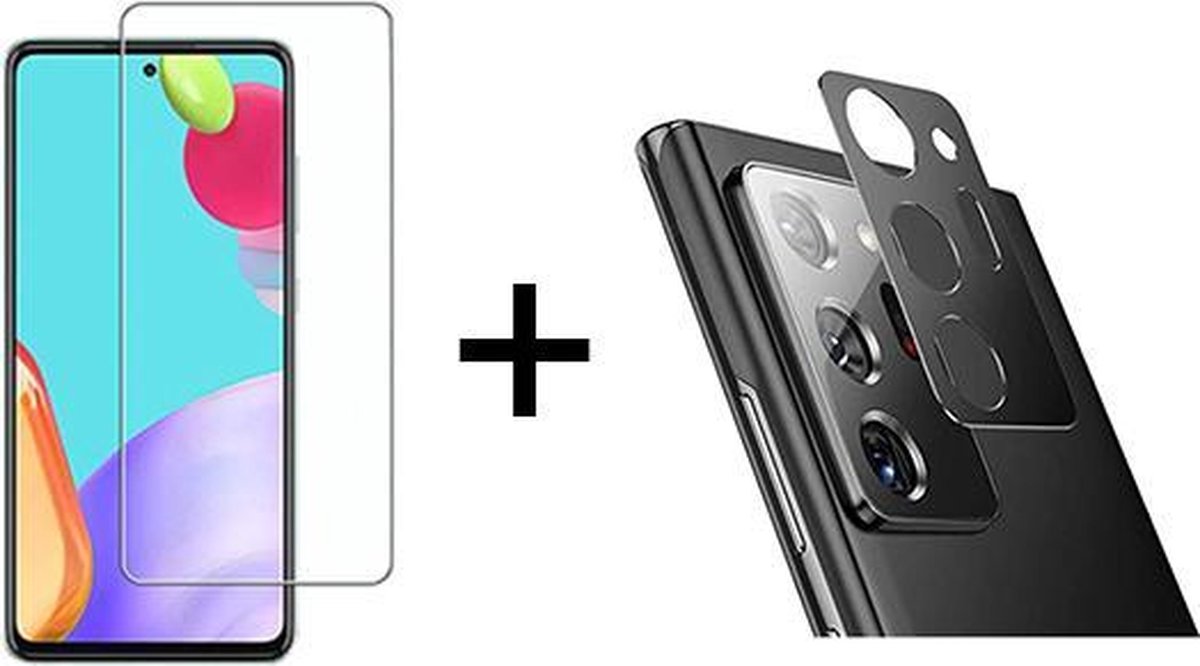 Beschermglas Samsung A51 Screenprotector 1 stuk - Samsung Galaxy A51 Screenprotector Glas - Samsung A51 Screen Protector Camera - 1 stuk