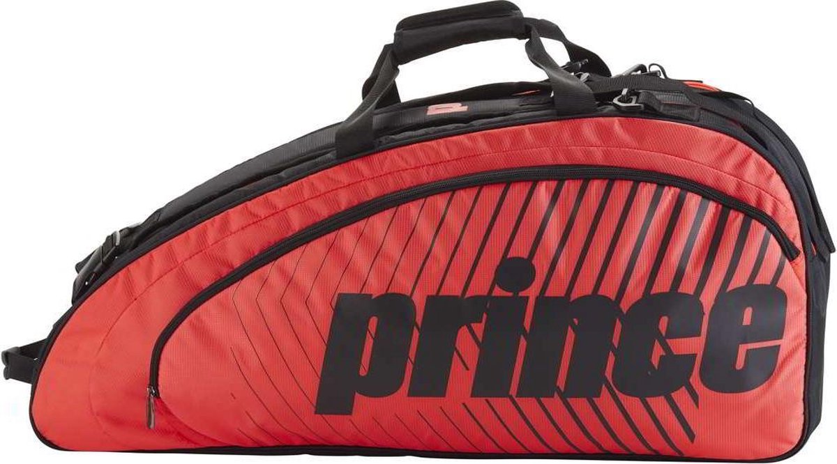Prince Tour Challenger 9+ Pack zwart/rood