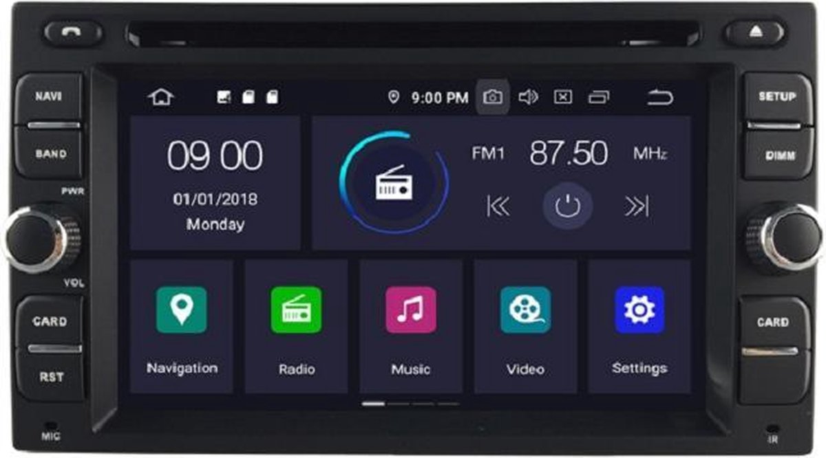 RVT5349 Nissan  navigatie dvd carkit android 10 usb 64 gb