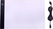 Lightpad  - lichtbord - tekeningen overtrekken -diamond painting - dimbaar - 3 standen - met usb kabel