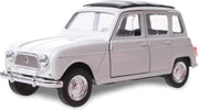 Welly Schaalmodel Renault 4 Jongens 12 Cm Staal Wit