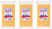 4x Viscose sponzen/schoonmaaksponzen 16 cm - Streeploos resultaat - Huishoudelijke producten - Huishouden - Schoonmaken/afwassen