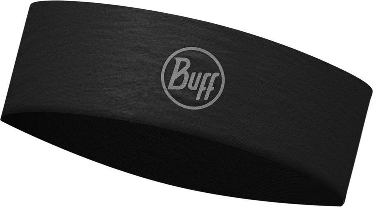 BUFF® Coolnet Uv+ Slim Headband R-Solid Black - One size