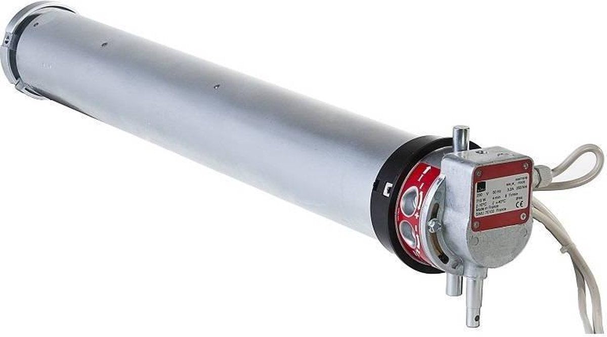 Simu T8 M rolluikmotor met noodhandbediening - Kracht: 300 Nm