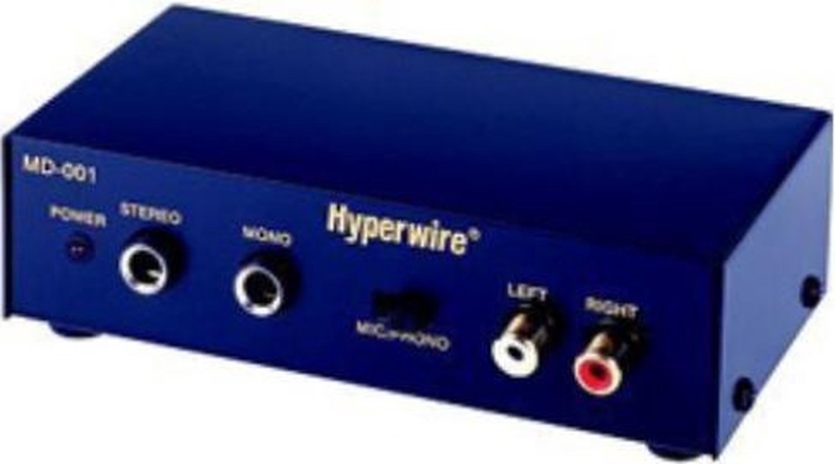 Hyperwire MD-Microfoon voorversterker
