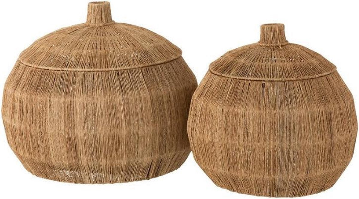Set Rieten Manden Dantya - Bal model - Small en Large - J-Line