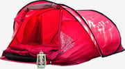 Pop-up Tent 2-Persoons - 220x160x90cm - Rood