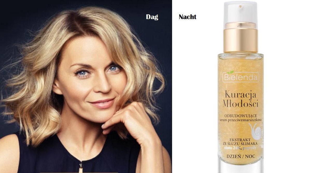 Bielenda Youth Therapy Serum  Gezichtsverzorging met 24K Goud & Peptiden - Anti age  Anti rimpel Serum