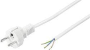 Basetech 612497 Aansluitkabel Stroom Wit 1.50 m