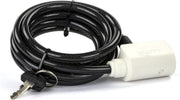 Luma Escudo 7318 Spiraal Kabelslot - 185x8 cm - Zwart/Wit