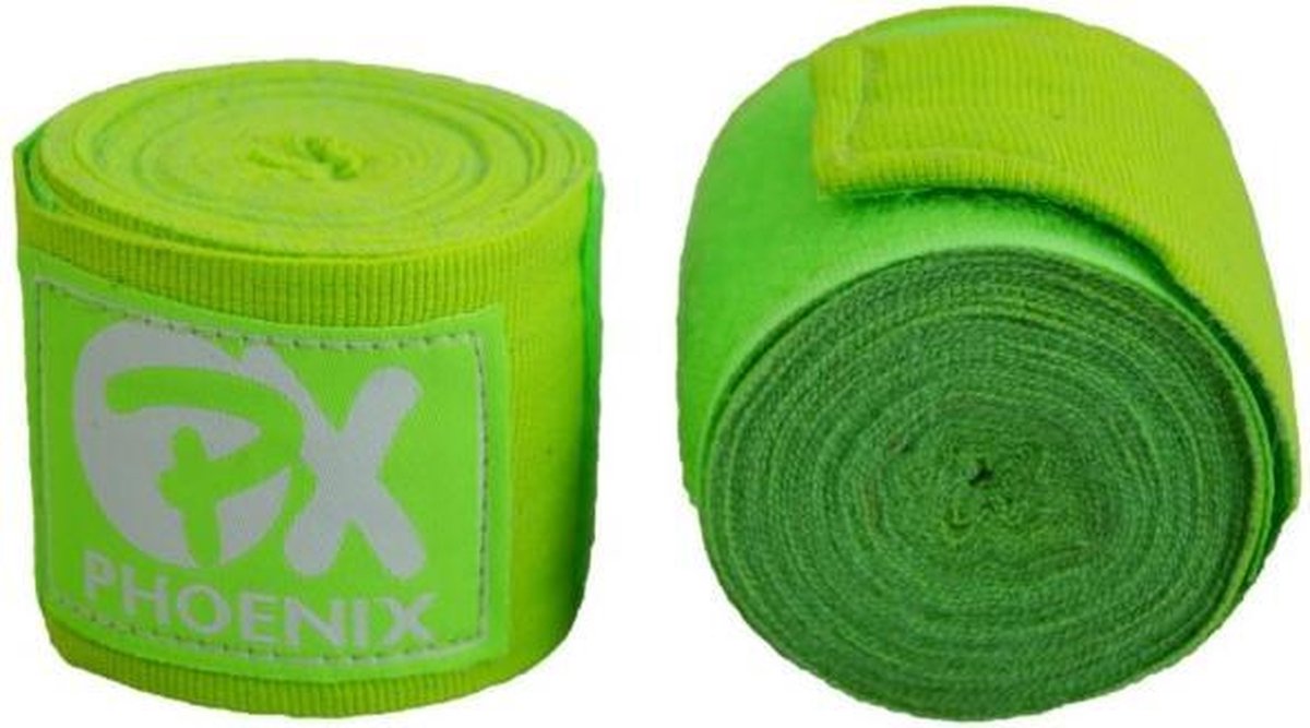 Phoenix hand bandage groen 450cm