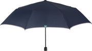 Perletti Mini-paraplu Handmatig Heren 97 Cm Microfiber Blauw