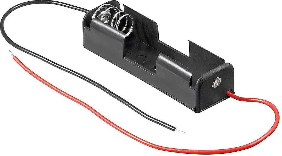 Wentronic BH AA 1xAK Passieve houder Zwart