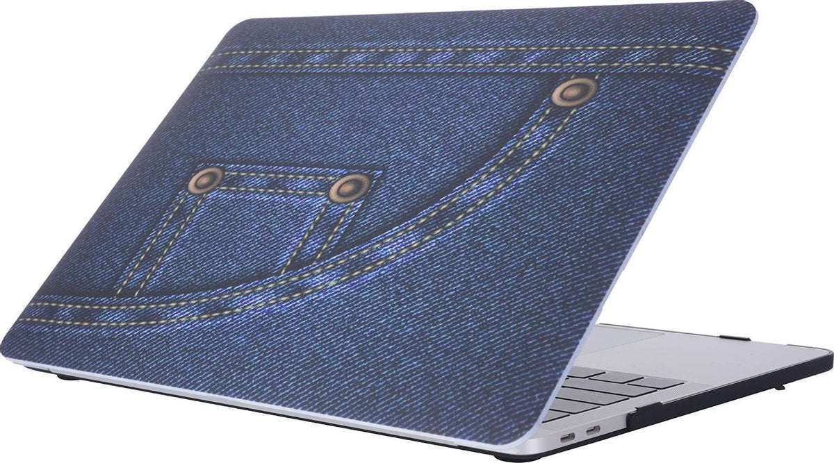 Mobigear Hardshell Case Jeans Serie 4 Macbook Pro 15 inch Thunderbolt 3 (USB-C)